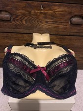 Bnwt m&co black burgundy lace