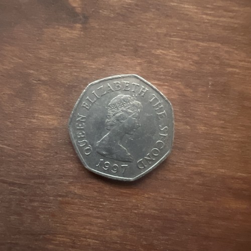 Fifty pence from - , jersey