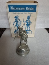 N.C.O Life Guards Mounted Review Order Dismounted  - Buckingham Pewter  Figure 
