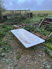 Cast Iron Bath, Just Taken Out, No Major Marks, Standard Feet, 1675mm X 730mm