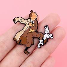 Tintin & Snowy - Metal Enamel