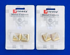 4 (2 PAIRS) TILE TRIM CORNERS