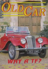 Old Car magazine 05/1989