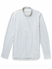 Boglioli Grandad Collar Shirt