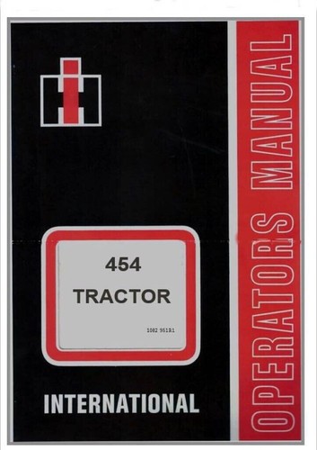International tractor 454 - tractor,