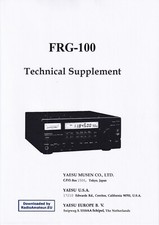 Service manual for yaesu - for,
