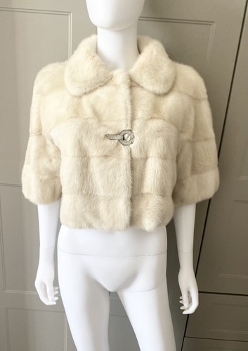 Bridal ivory real - ivory, mink