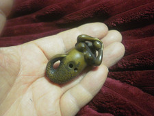 Hand Carved wood netsuke