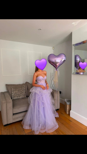 Prom dress size lilac - lilac,
