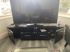 Television Cabinet Black High Gloss
