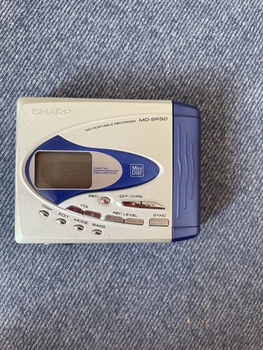 Sharp mdsr50 portable - sharp,