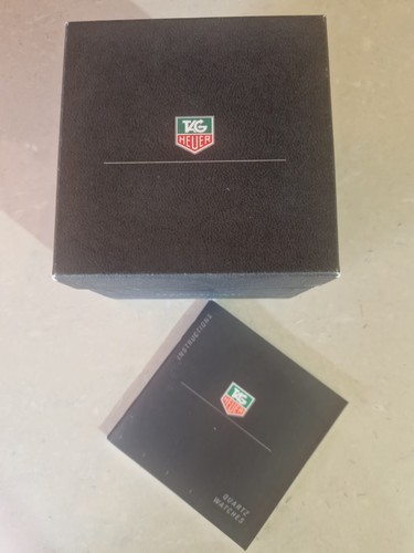 Tag heuer watch box with - tag,