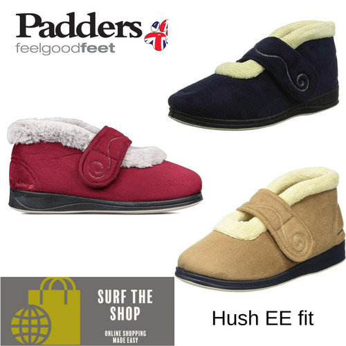 Womens padders slippers hush - slippers,