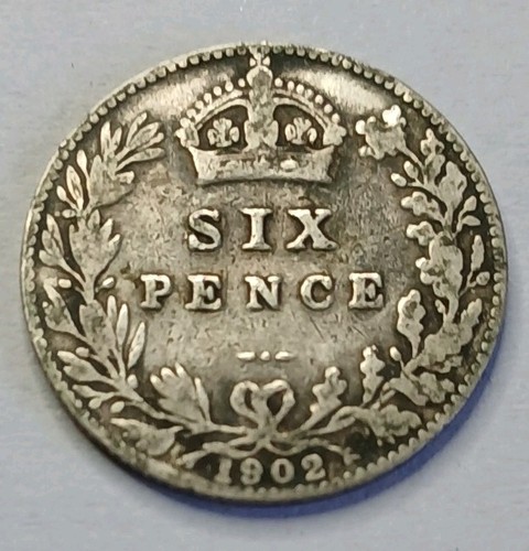 1902 edward vii - vii, silver