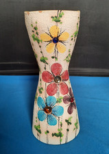 Textured Glazed Italian Vase