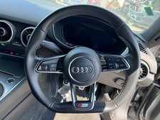 AUDI TT S LINE 8S MK3 MULTI FUNCTION FLAT BOTTOM STEERING WHEEL 2015-2024 MANUAL