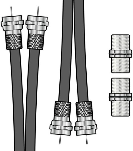 Link twin rg6 - av, satellite