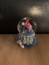 Vintage Disney The Little Mermaid Snow Globe Snowglobe VGC