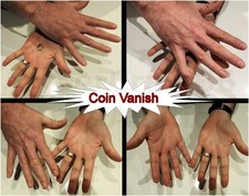 Vanishing coin device david - vanishing,