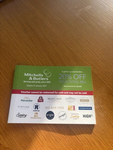 Mitchells and butlers - and,