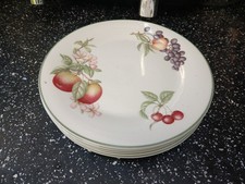 MARKS AND SPENCER ASHBERRY SALAD PLATES X 6