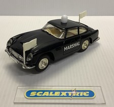 SCALEXTRIC TRI-ANG VINTAGE 1960's E5 ASTON MARTIN MARSHAL'S CAR (SUPERB) LIGHTS