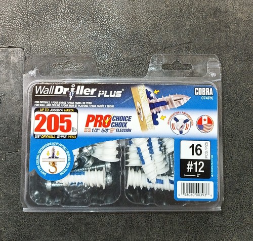 Cobra 074pr anchor 16pk - cobra, 2”