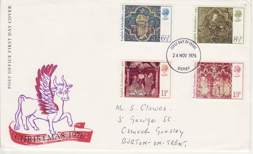 Stamps first day cover - gb,