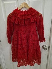 Beautiful Red Dress 6/8 Years