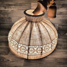 Large Vintage Pull Down Wooden