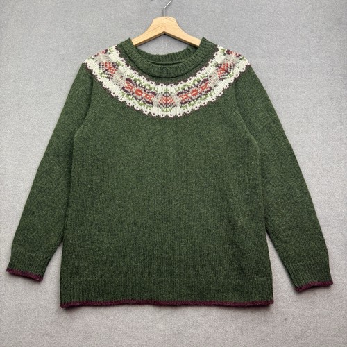 Brora jumper green knit - jumper,
