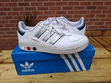 Adidas Originals G.S. Court Trainer Grand Slam White/​blue/​Blue  Size 7  Uk