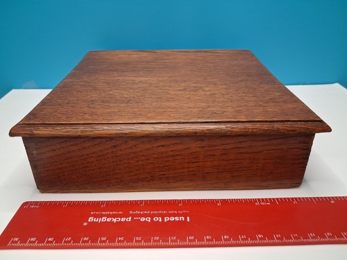 Small hinged lid antique - small,