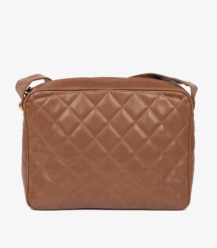 Chanel brown quilted - brown, caviar