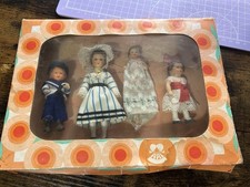 Lovely Set Of 4 Vintage Dolls