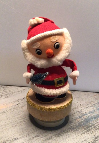 Vintage christmas music box - vintage,