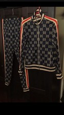 gucci jacquard tracksuit Xs Original EBay Authentic