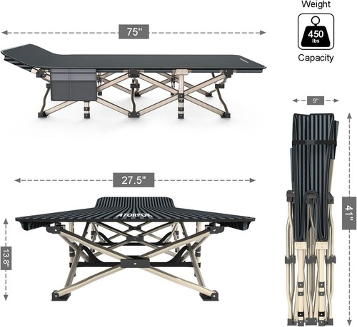 Atorpok folding camping cot - folding,