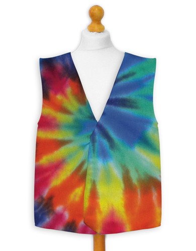 Festival tie dye novelty - tie,