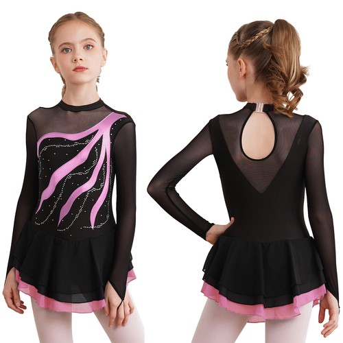 Kids girl mesh splice figure - mesh,