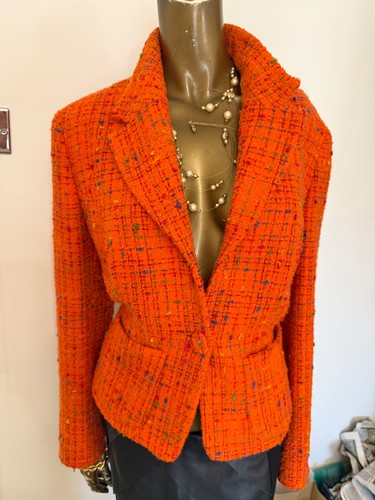 Versace boucle jacket - jacket, size
