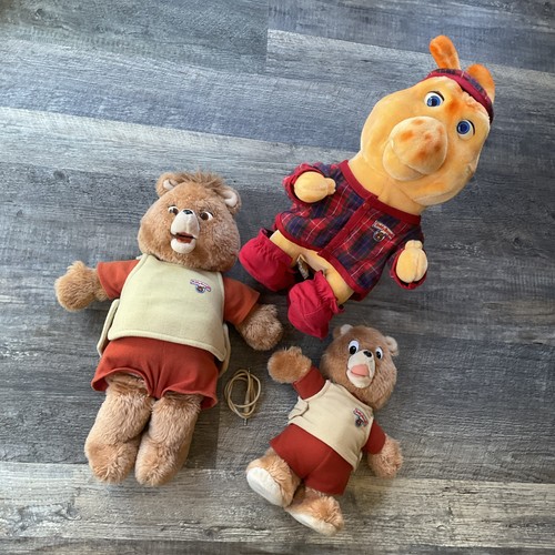Teddy ruxpin grubby little - teddy,