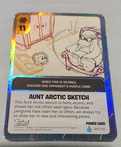Club penguin trading card - club,