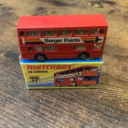 Matchbox londoner bus 1976 - londoner, bus: