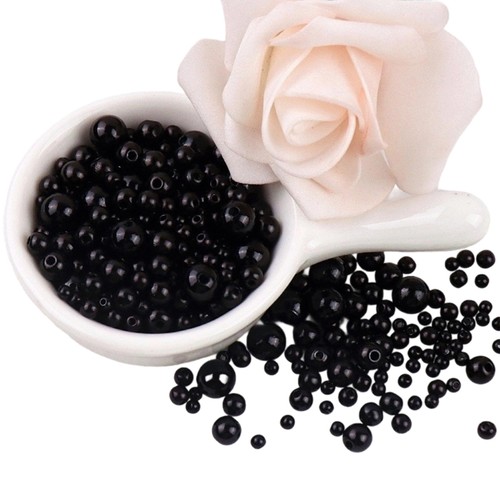 150pcs round artificial pearls - 150pcs,