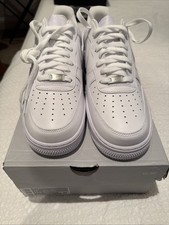 Nike Air Force 1 ‘07 Size 11 UK Men’s Trainers White CW2288 111 Brand New