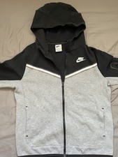 Nike Old season Tech fleece Zip up size S Black white and grey colourway