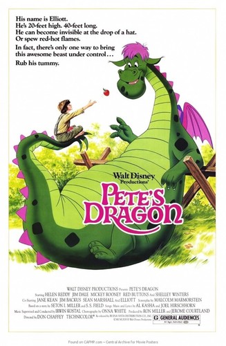 Walt disney pete - walt, dragon
