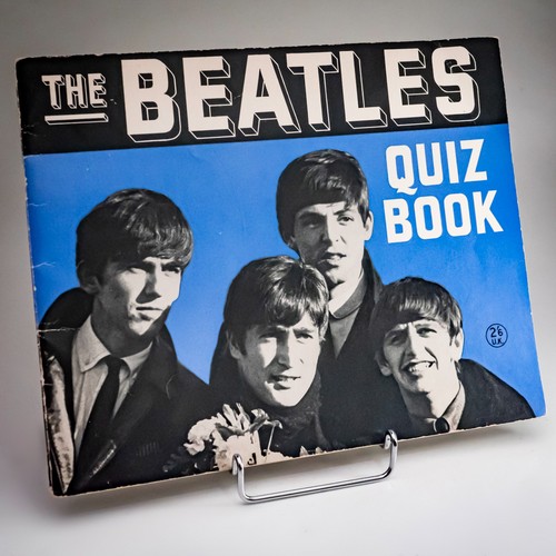 1964 beatles quiz book - beatles,