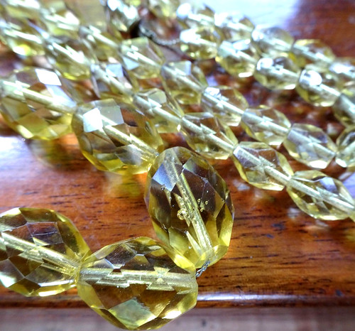 Antique art deco - antique, yellow